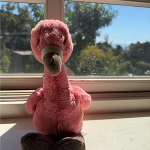 Authentic Jellycat Bashful Pink Plush Flamingo